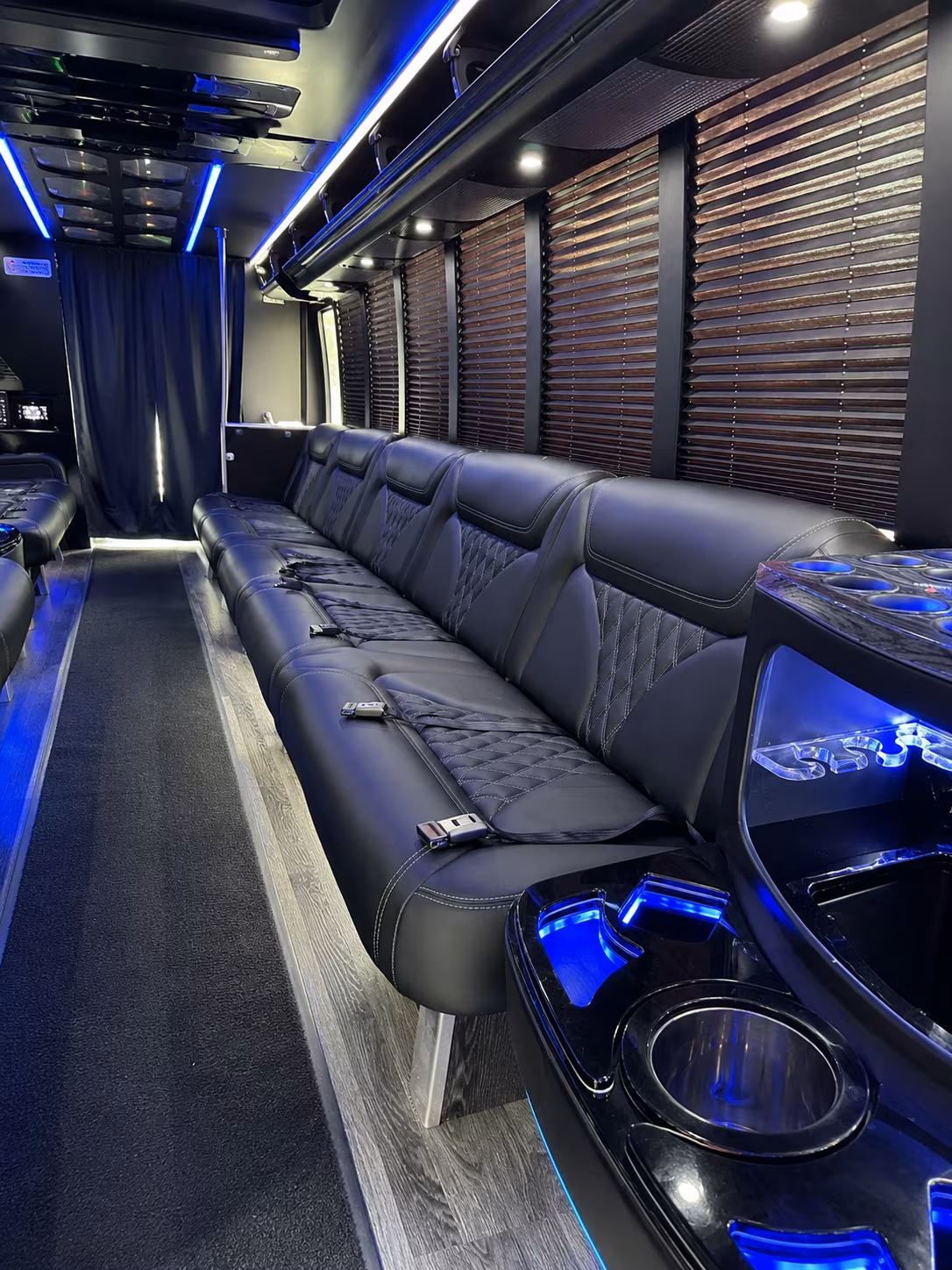 baytown area sporting events party bus rental