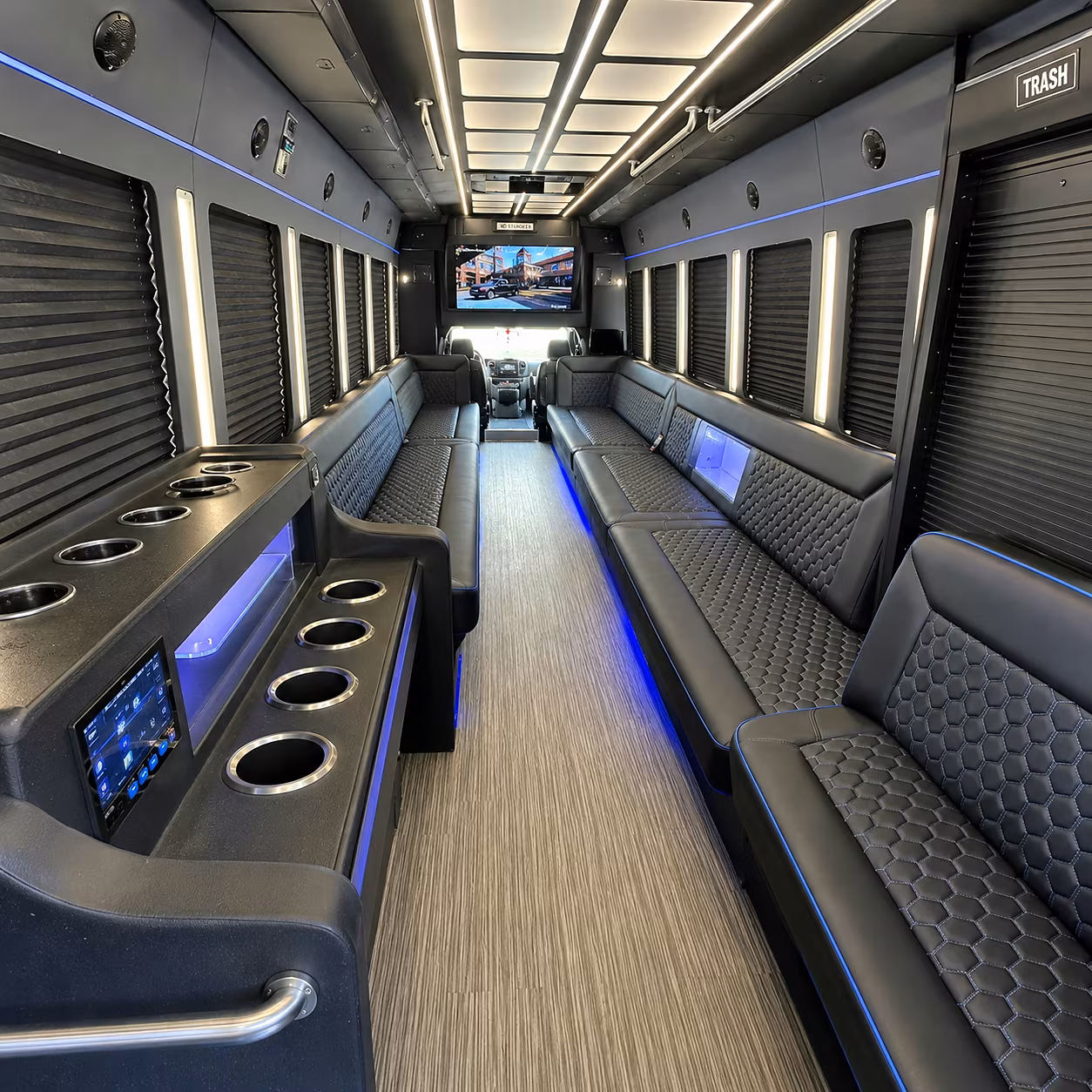 baytown holiday party bus rental