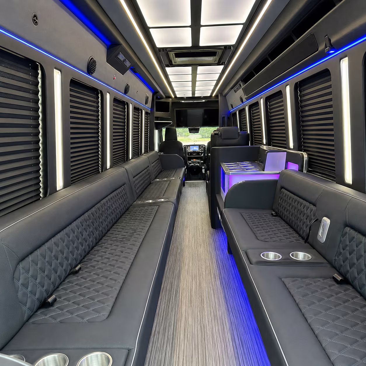 baytown party bus inside