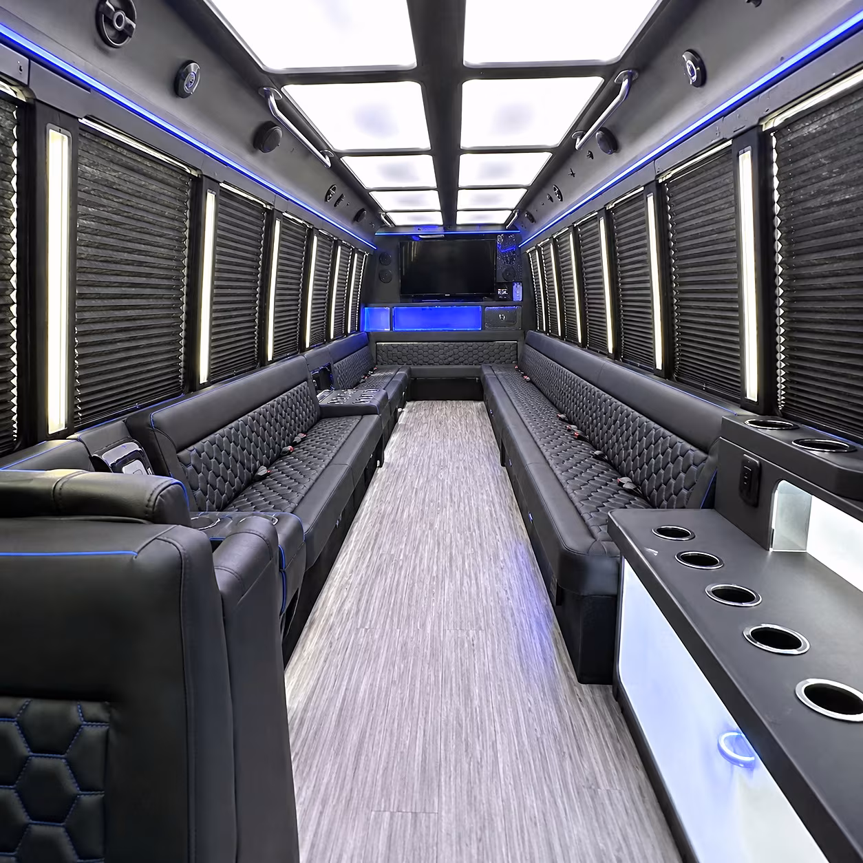 baytown party bus rentals inside