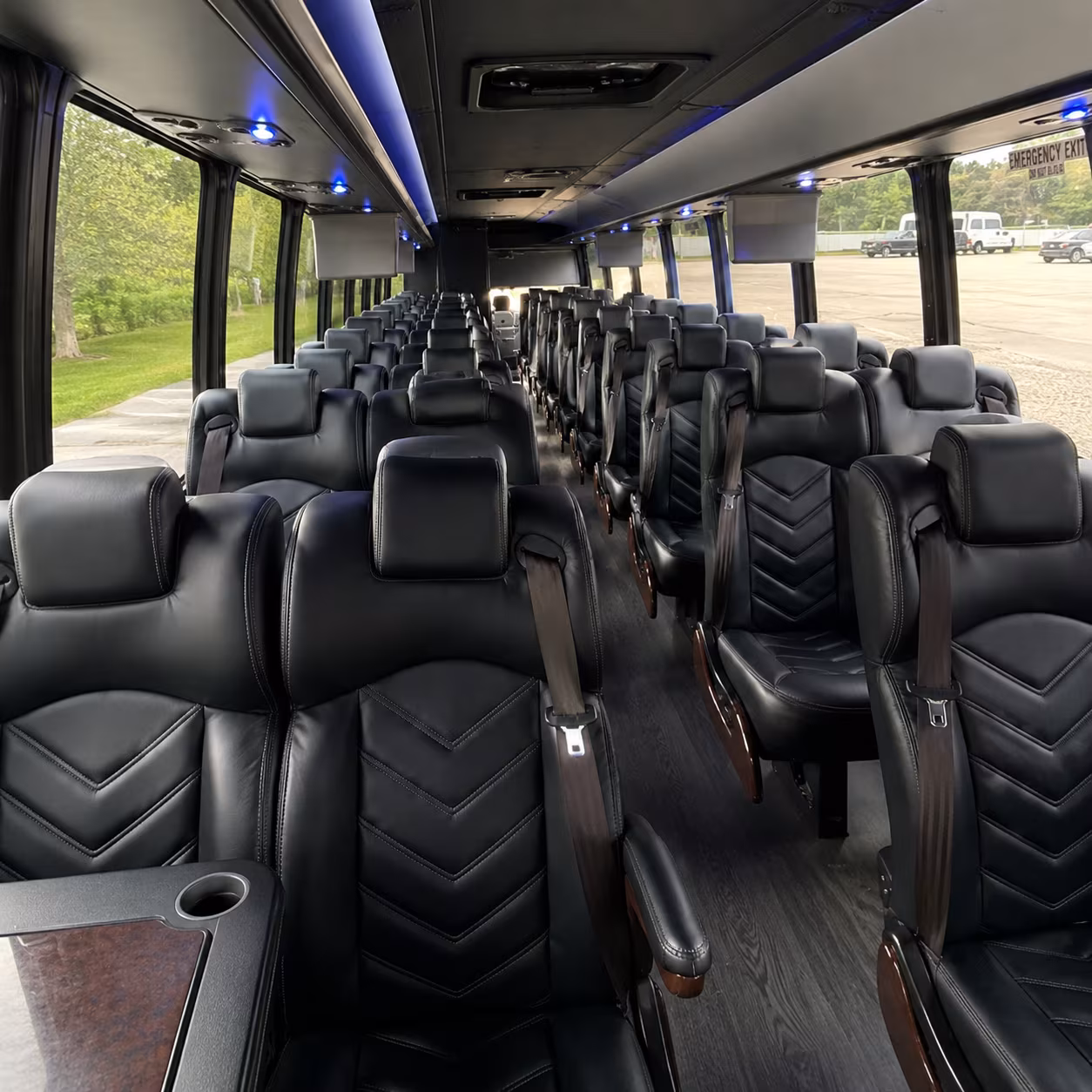 baytown religious group transportation onboard seating