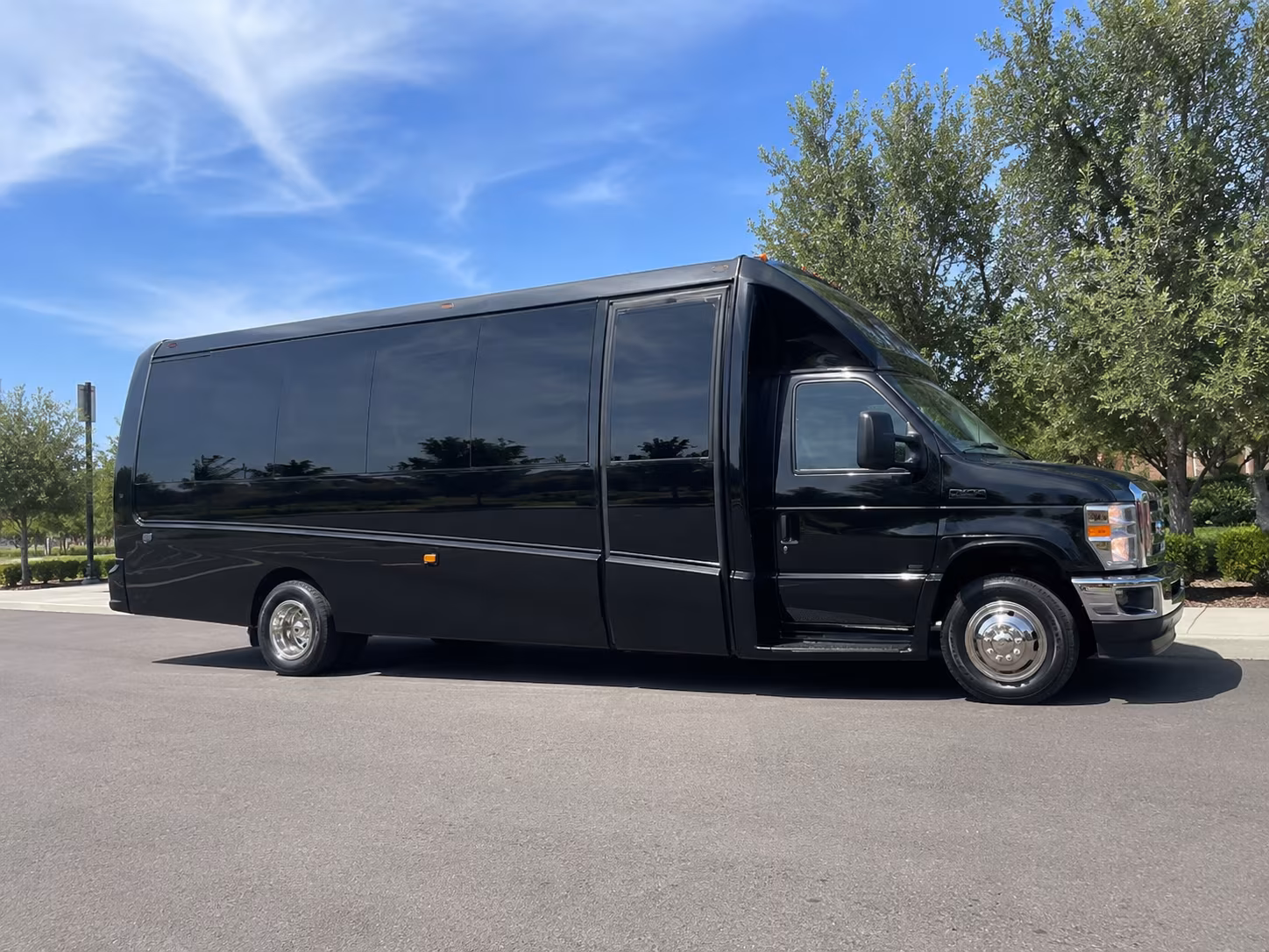 baytown wedding transportation onboard seating