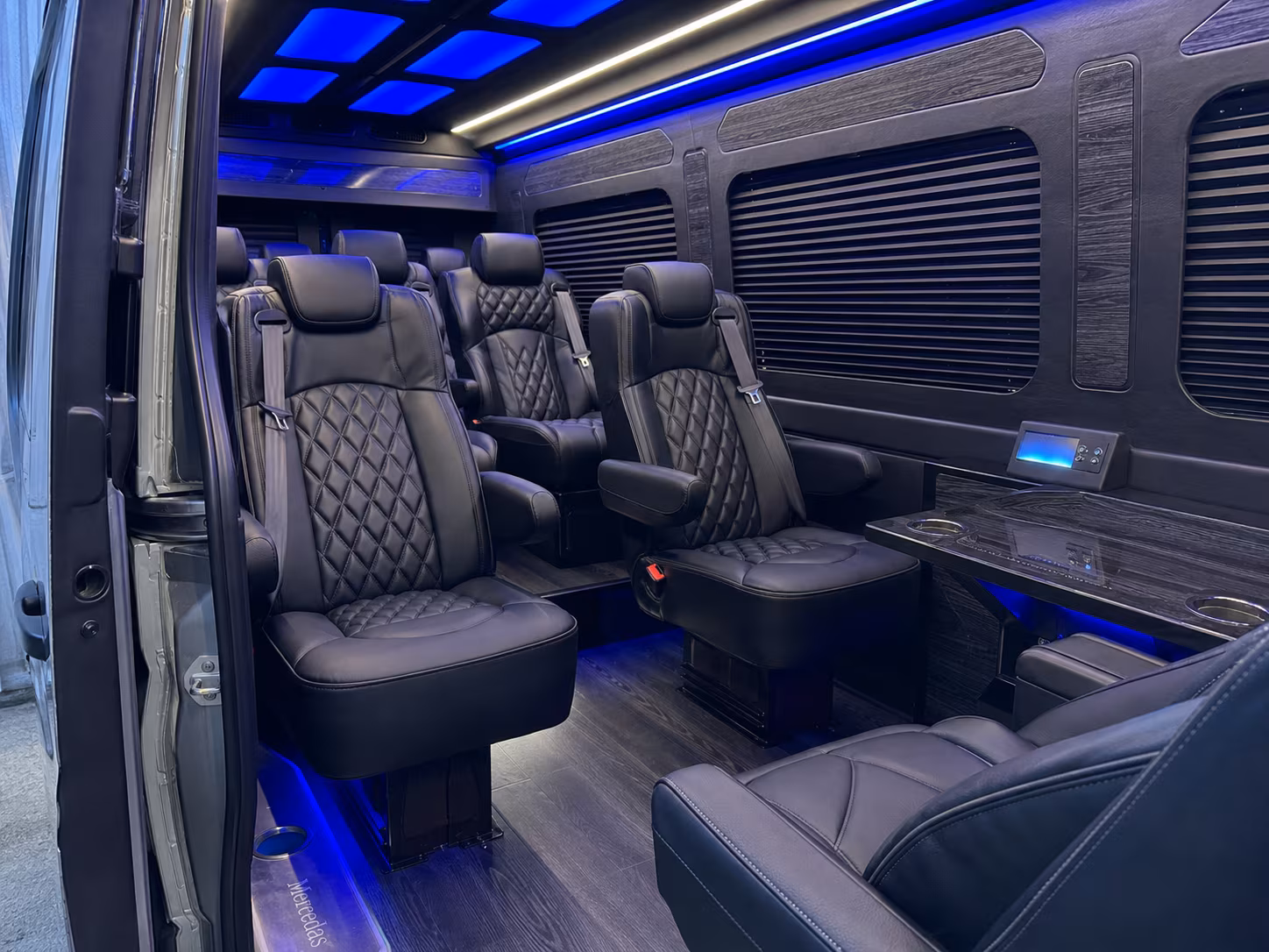 sprinter van transportation for groups and events across baytown